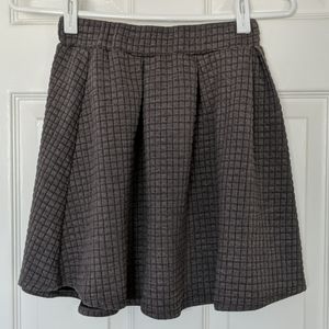 Quilted Flare Skirt